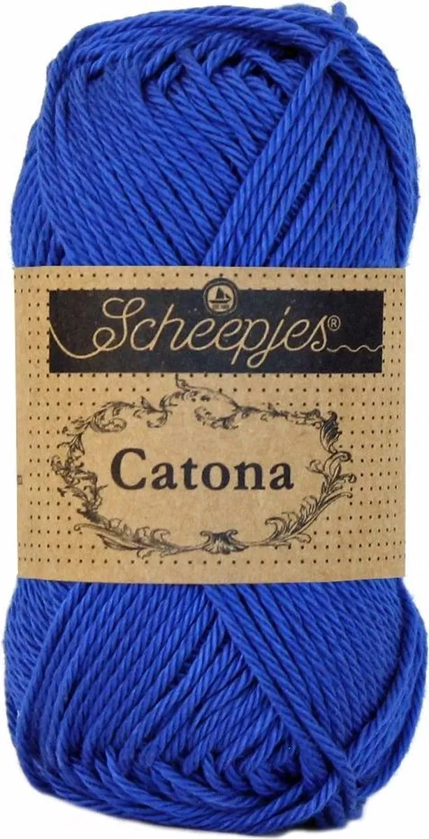 Scheepjes Catona 10g - Electric Blue