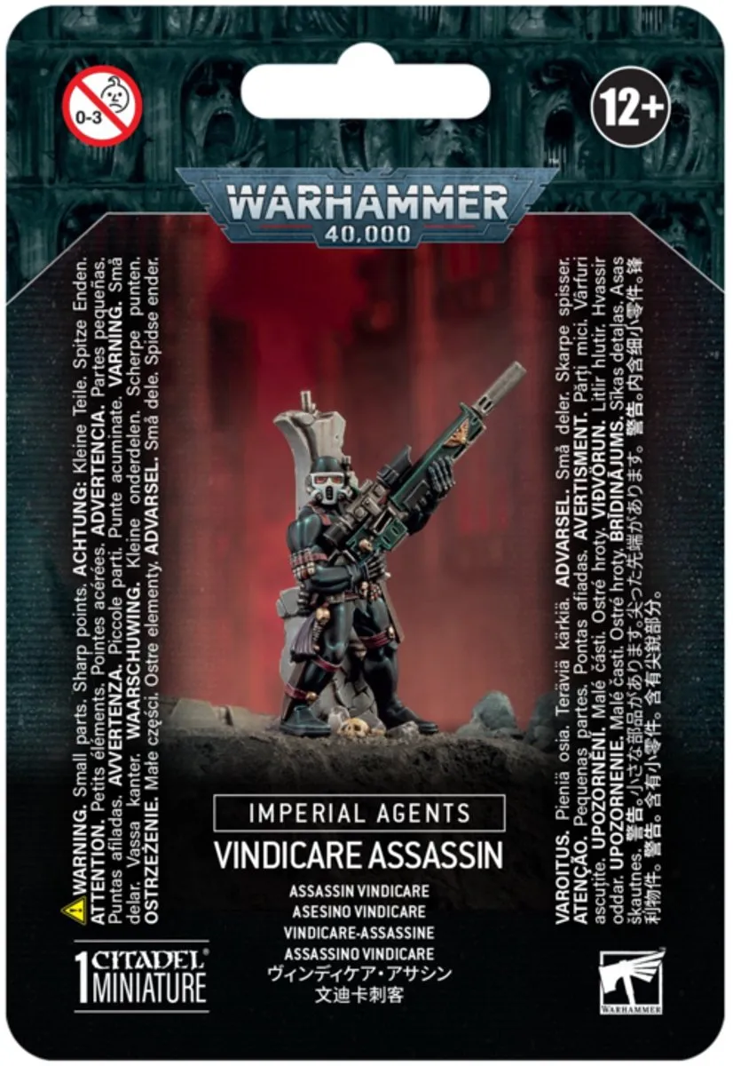 Games Workshop Imperial Agents Vindicare Assassin - 9 Onderdelen