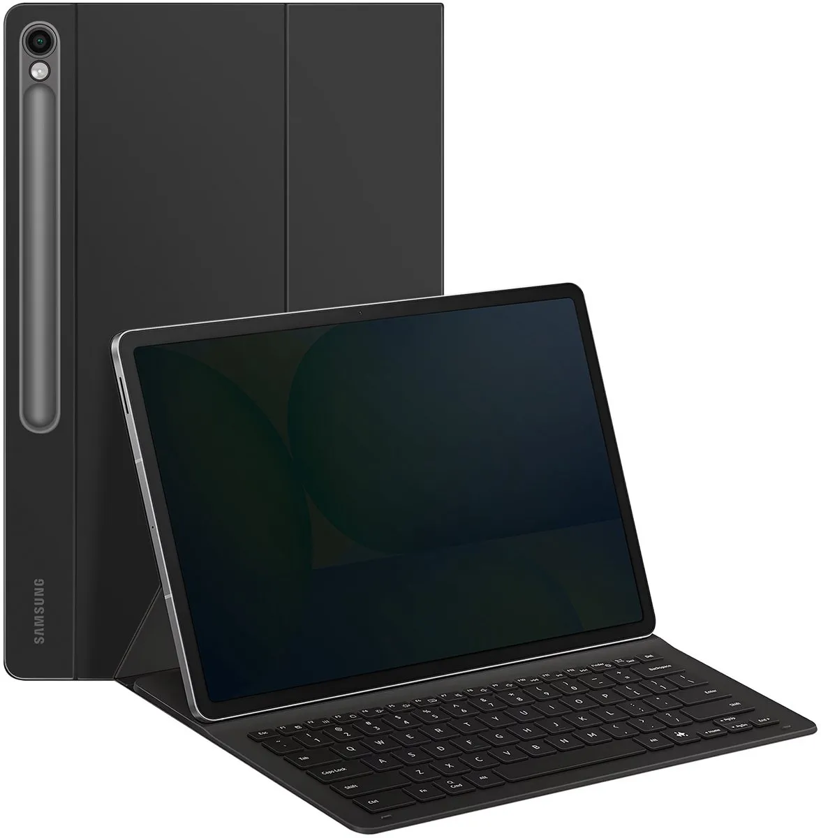 Samsung Galaxy Tab S10 FE+ Book Cover Keyboard - Zwart