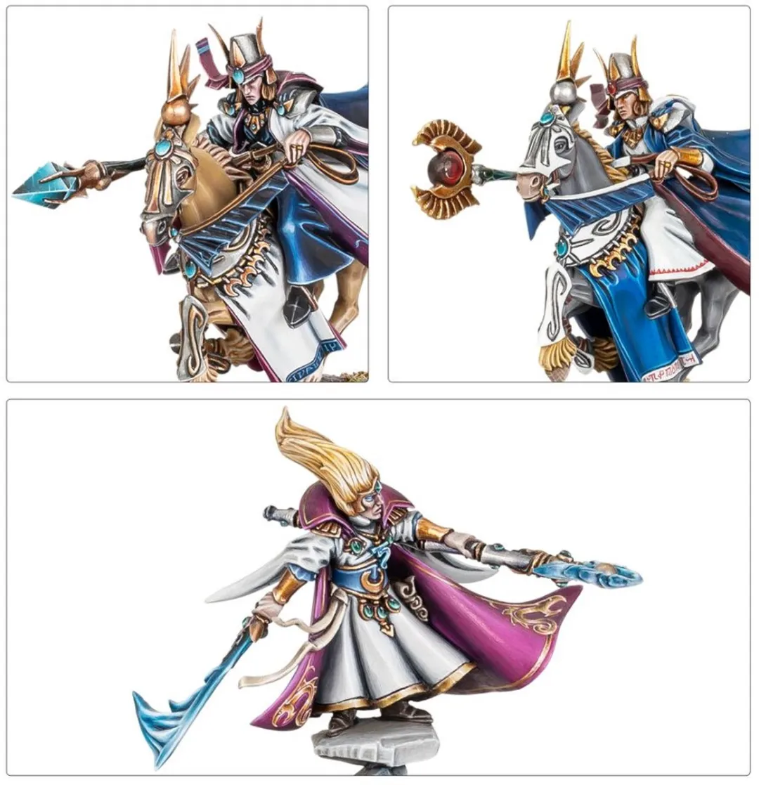 Games Workshop High Elf Realms Mages - 32 Onderdelen