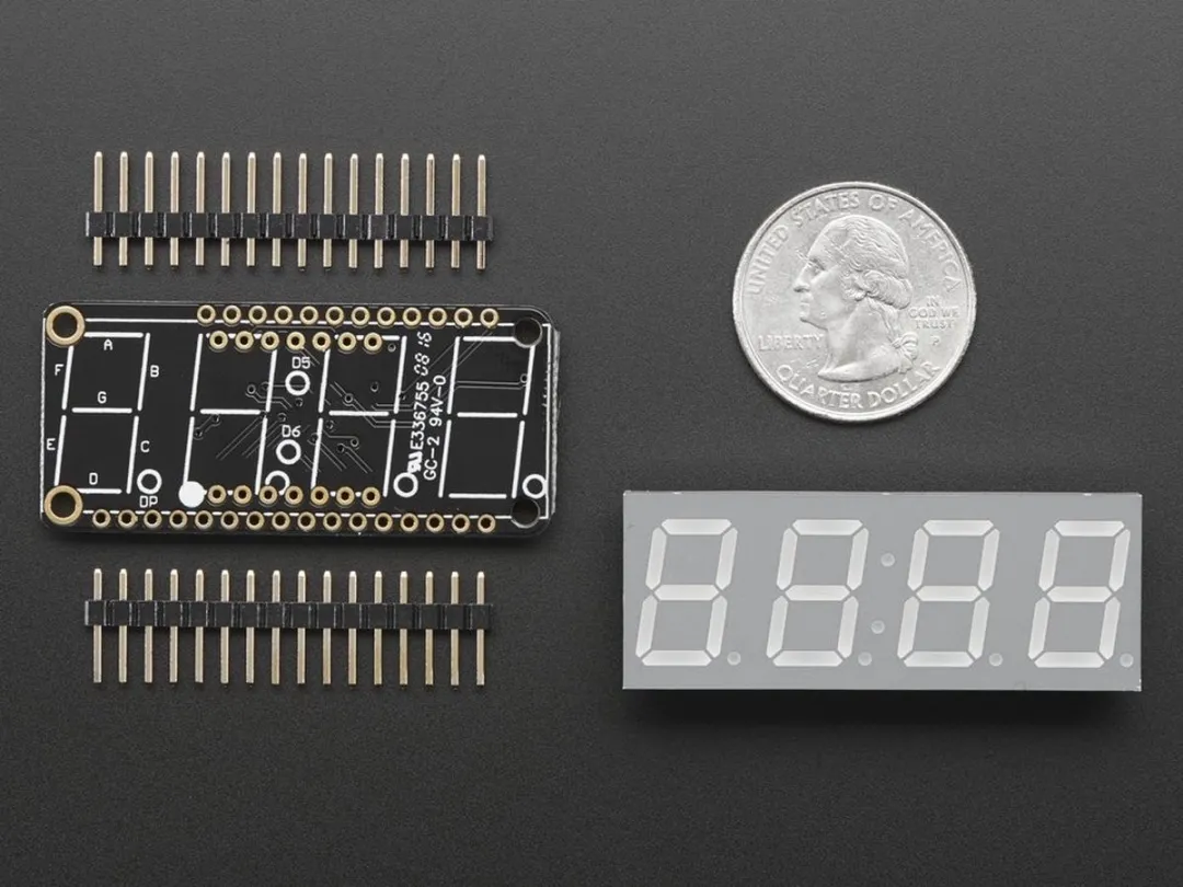 Adafruit 0.56 inch 4-Digit 7-Segment FeatherWing Display