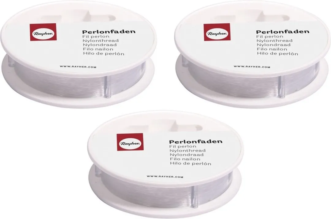 Rayher Nylon Draad 0,7mm