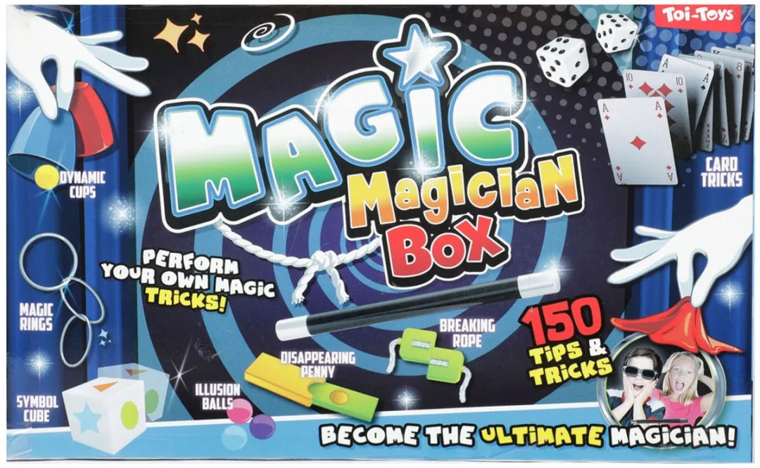 Toi-Toys Magische Goocheldoos 35219A - 150 Trucs - Multicolor