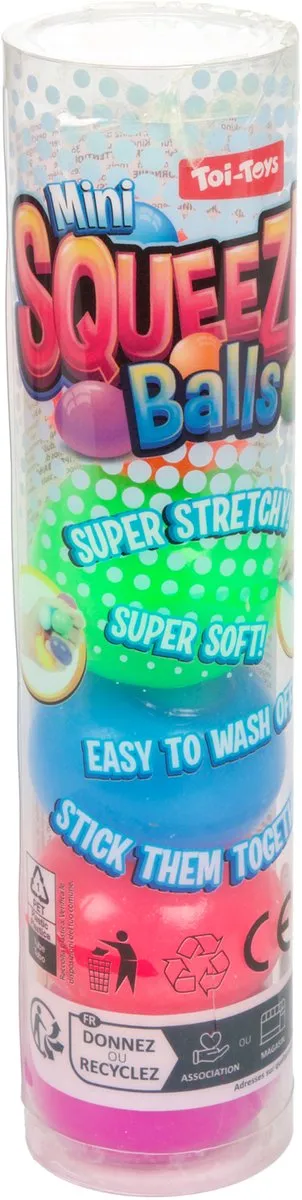 Toi-Toys Stickeezz Knijpballen