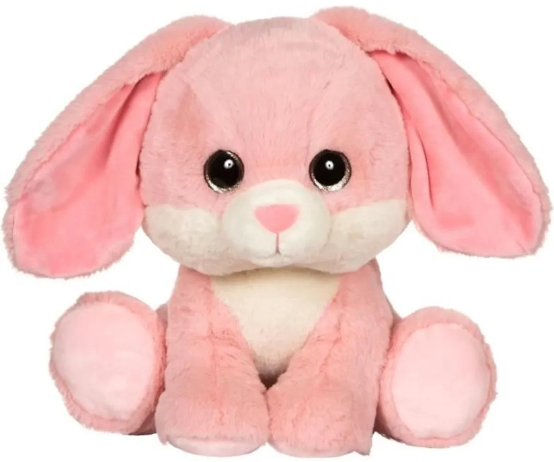 Gipsy Toys Puppy Eyes Pets Knuffel Roze Konijn 22cm
