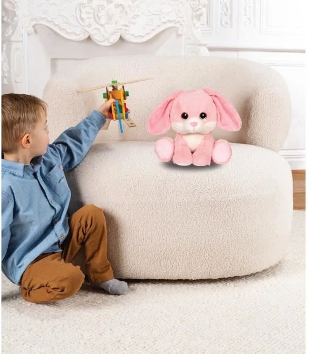 Gipsy Toys Puppy Eyes Pets Knuffel Roze Konijn 22cm
