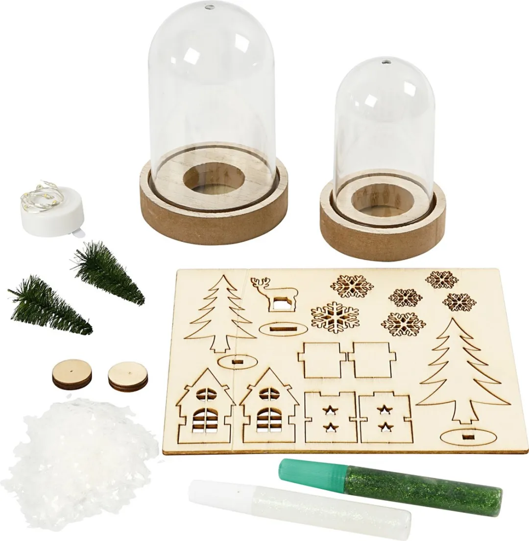 Creativ Company Stolpen Decoratie Set - Multicolor - 2 Stuks