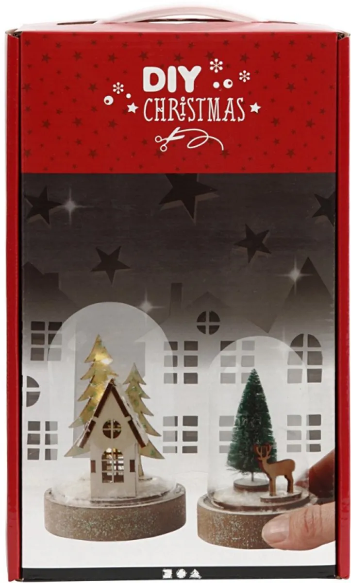 Creativ Company Stolpen Decoratie Set - Multicolor - 2 Stuks