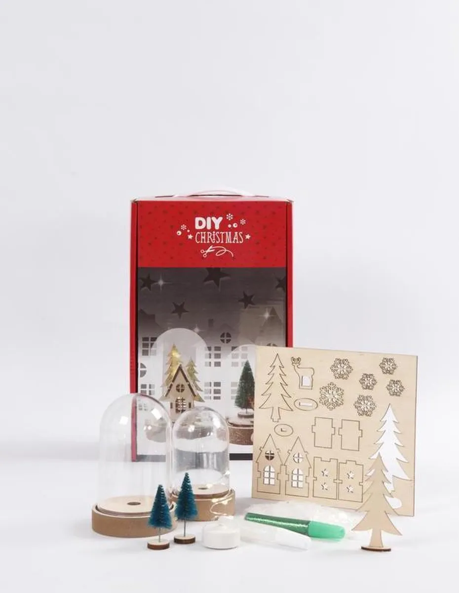 Creativ Company Stolpen Decoratie Set - Multicolor - 2 Stuks
