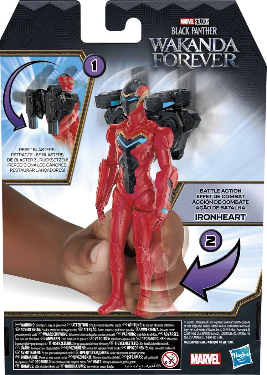 Hasbro Battle Action Ironheart Actiefiguur - Meerkleurig