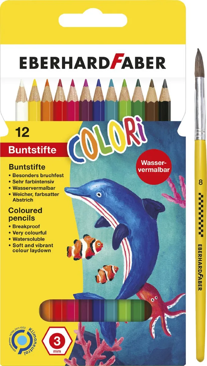 Eberhard Faber Colori EF-516012-A Aquarelpotloden