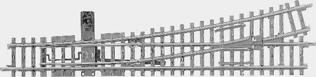 Märklin H0 Wissel Links 225mm 22715