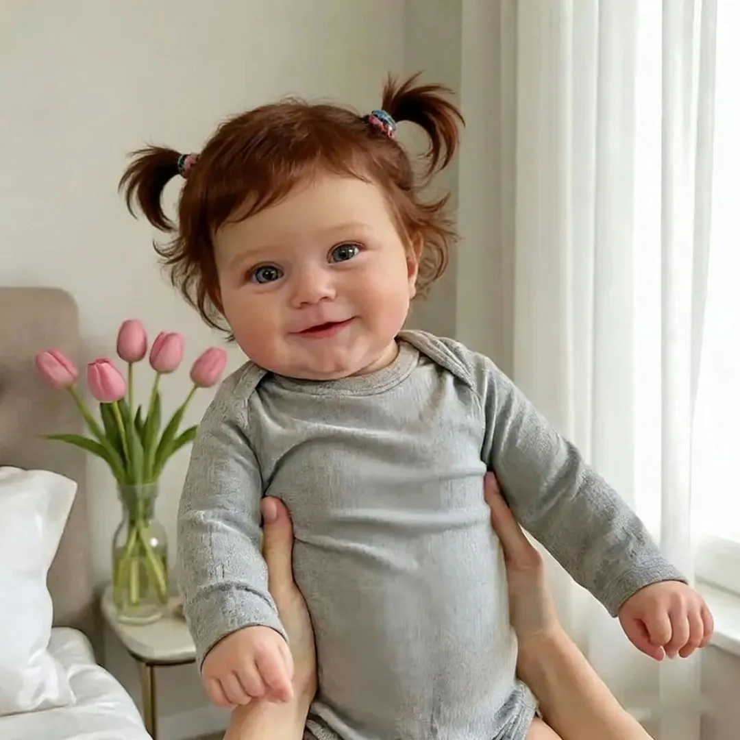ECTEATOY Reborn Baby Pop Meisje 50cm - Realistische Pop met Kleding