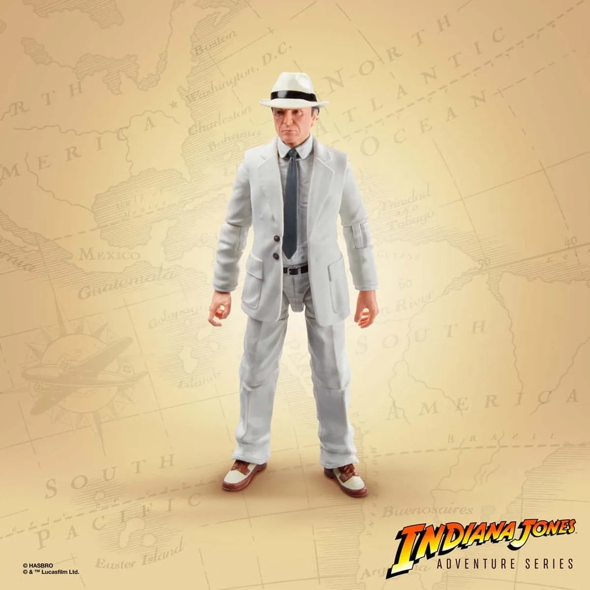 Hasbro Indiana Jones Adventure Series Marcus Brody & René Belloq - 2 Stuks