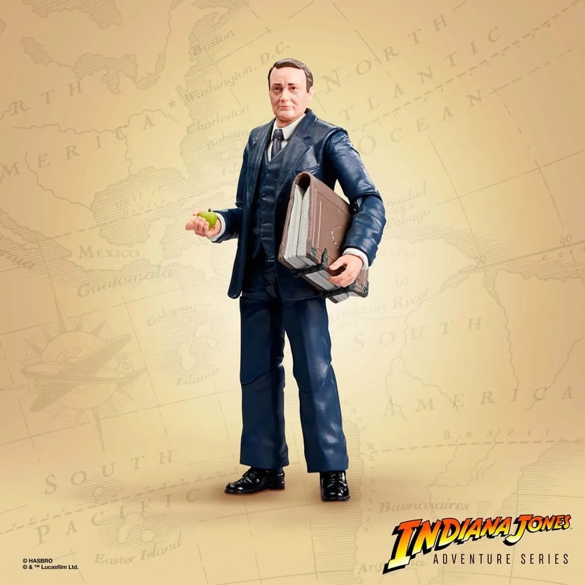Hasbro Indiana Jones Adventure Series Marcus Brody & René Belloq - 2 Stuks