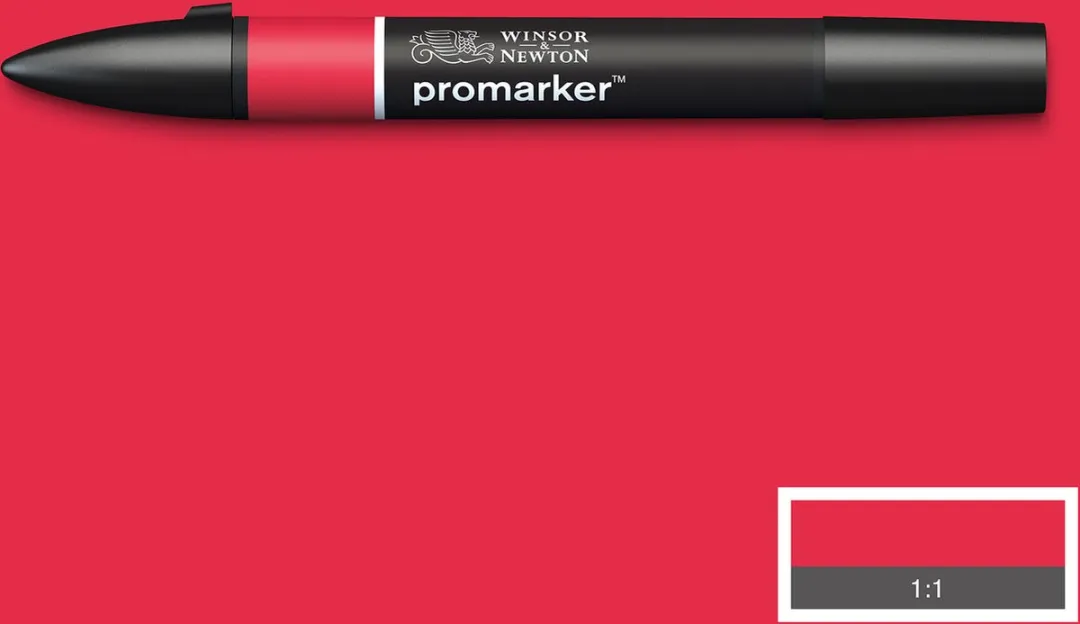 Winsor & Newton Promarker Marker R666 - Levendig Rood