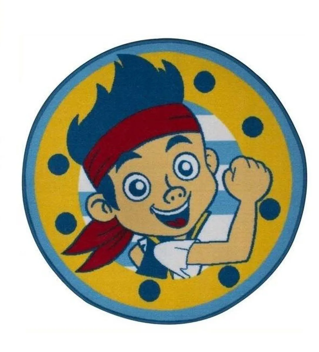 Disney Jake en de Nooitgedachtland Piraten Vloerkleed 80cm