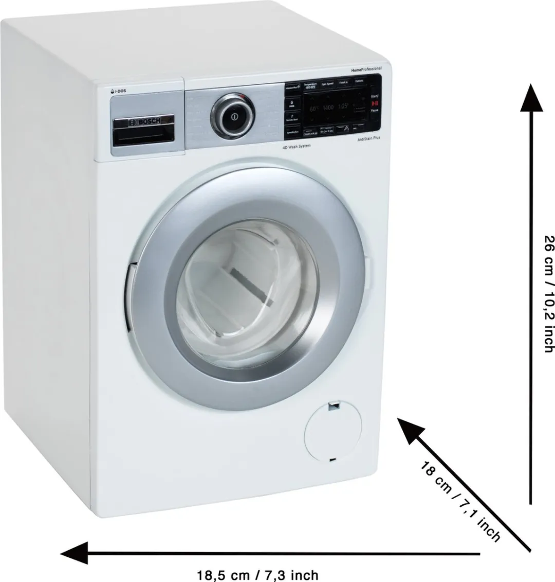 Klein Toys Bosch Speelgoed Wasmachine - Wit