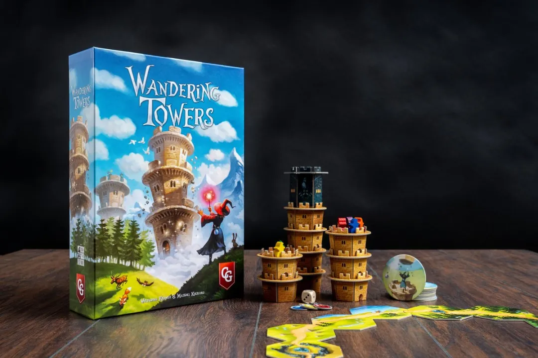Capstone Games The Wandering Towers ABTOW01 Bordspel - 1-5 Spelers