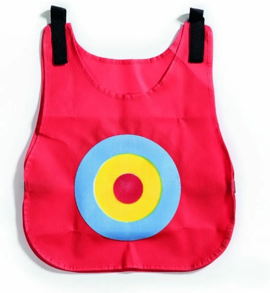 Paradiso Toys Kindertrefbal - 12-delig - Rood