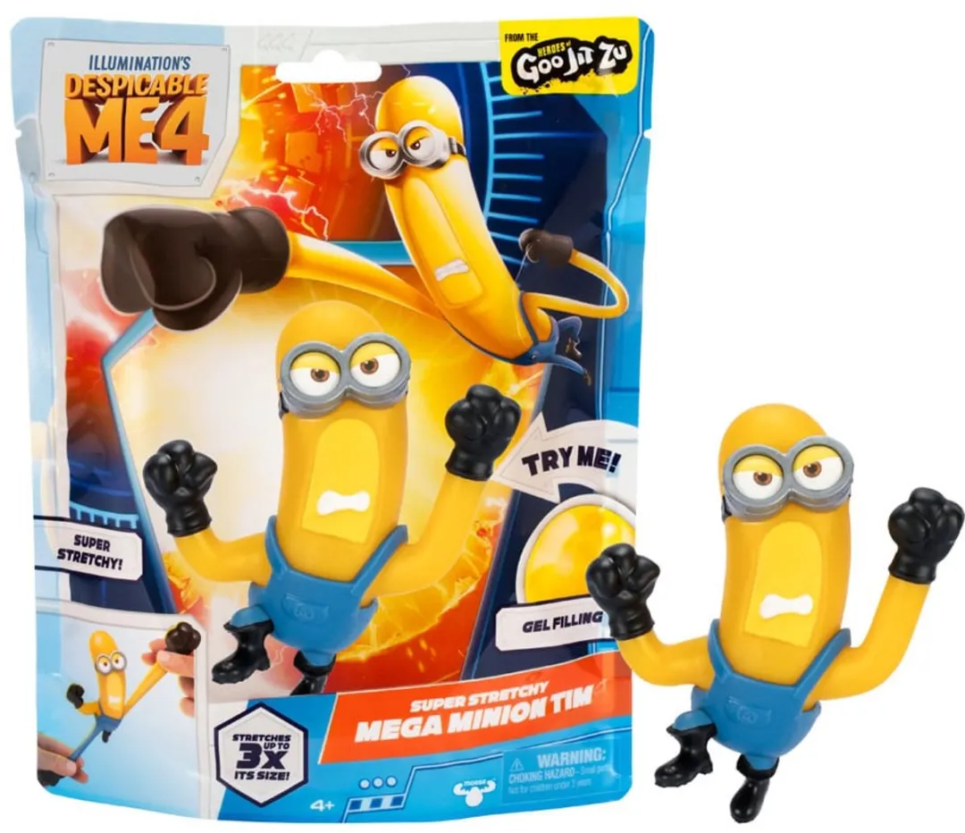 Moose Toys Goo Jit Zu Tim 13cm - Despicable Me 4 - Multi