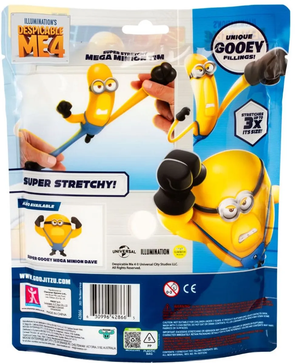 Moose Toys Goo Jit Zu Tim 13cm - Despicable Me 4 - Multi