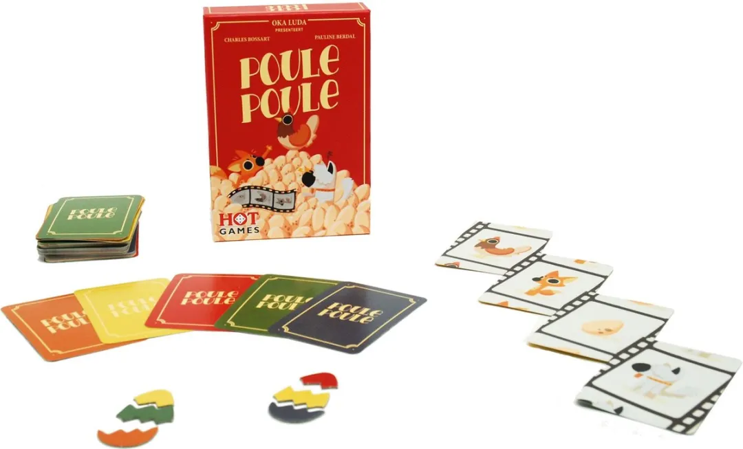 HOT Games Poule Poule Partyspel 791302 - 2-8 Spelers