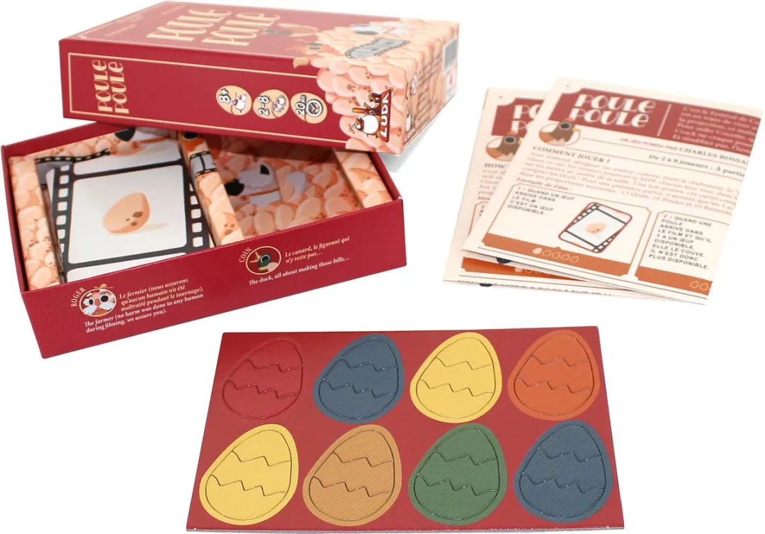 HOT Games Poule Poule Partyspel 791302 - 2-8 Spelers