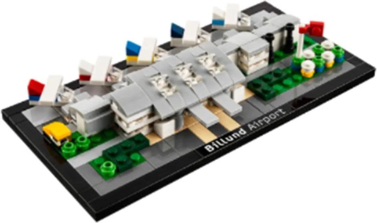 LEGO Brand Billund Airport 40199 - 286 Stukken - Grijs/Zwart/ Groen
