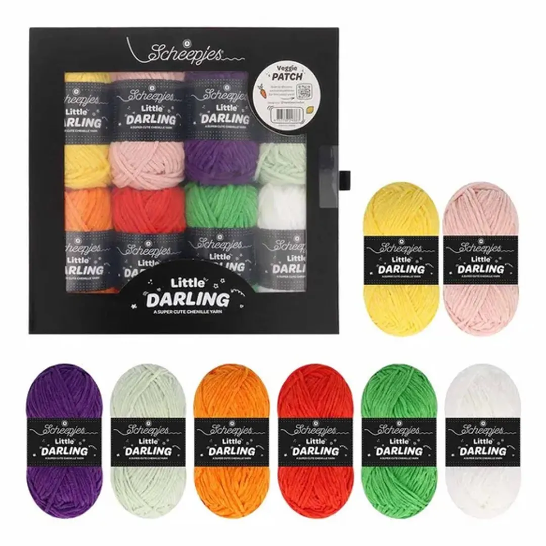 Scheepjes Little Darling Veggie Patch Colour Pack - 8x25g