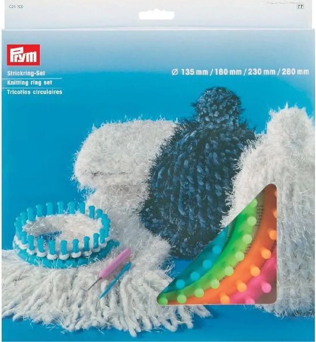 Prym Breiringenset - 4 Kleuren - afbeelding 2 van 2