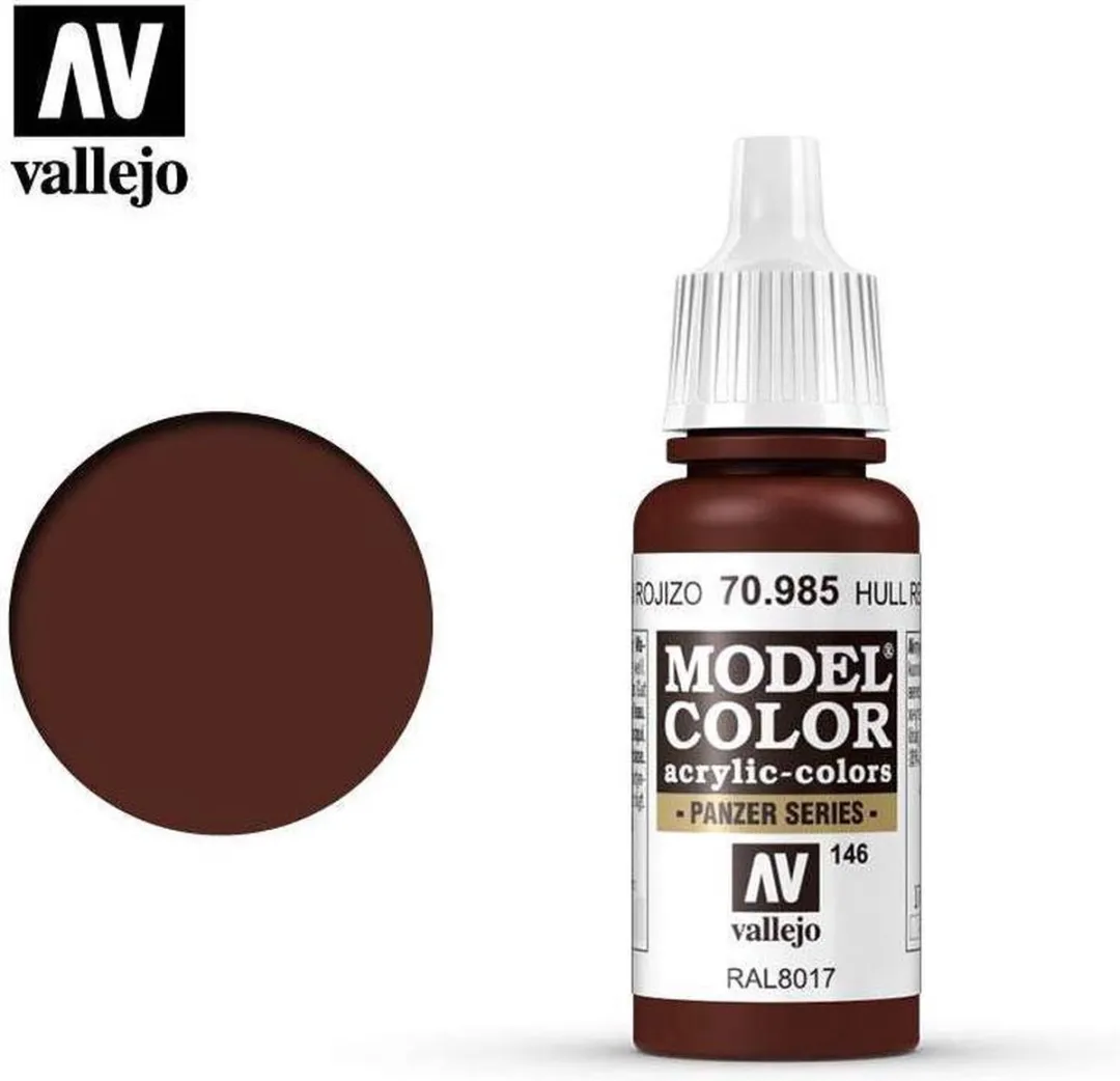 Vallejo Model Color Hull Red Acrylverf 17ml