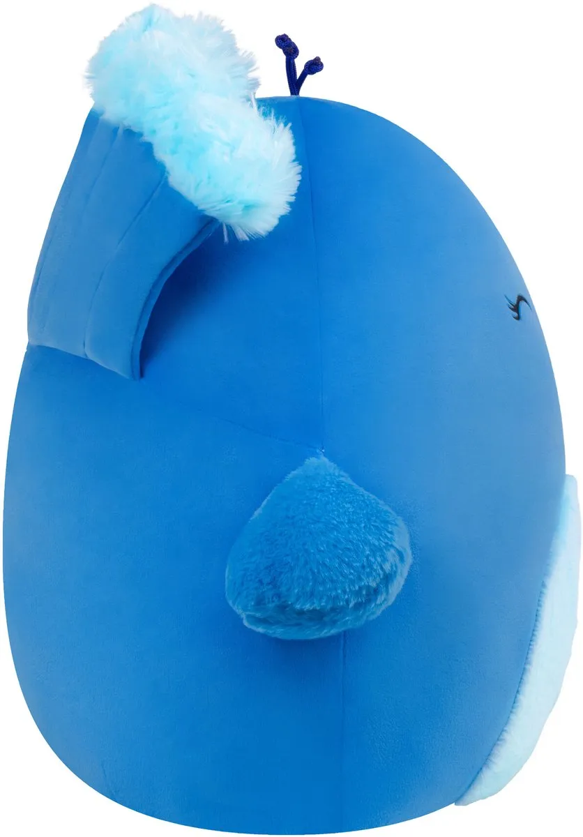 Squishmallows Priscilla 40cm - Blauwe Pauw
