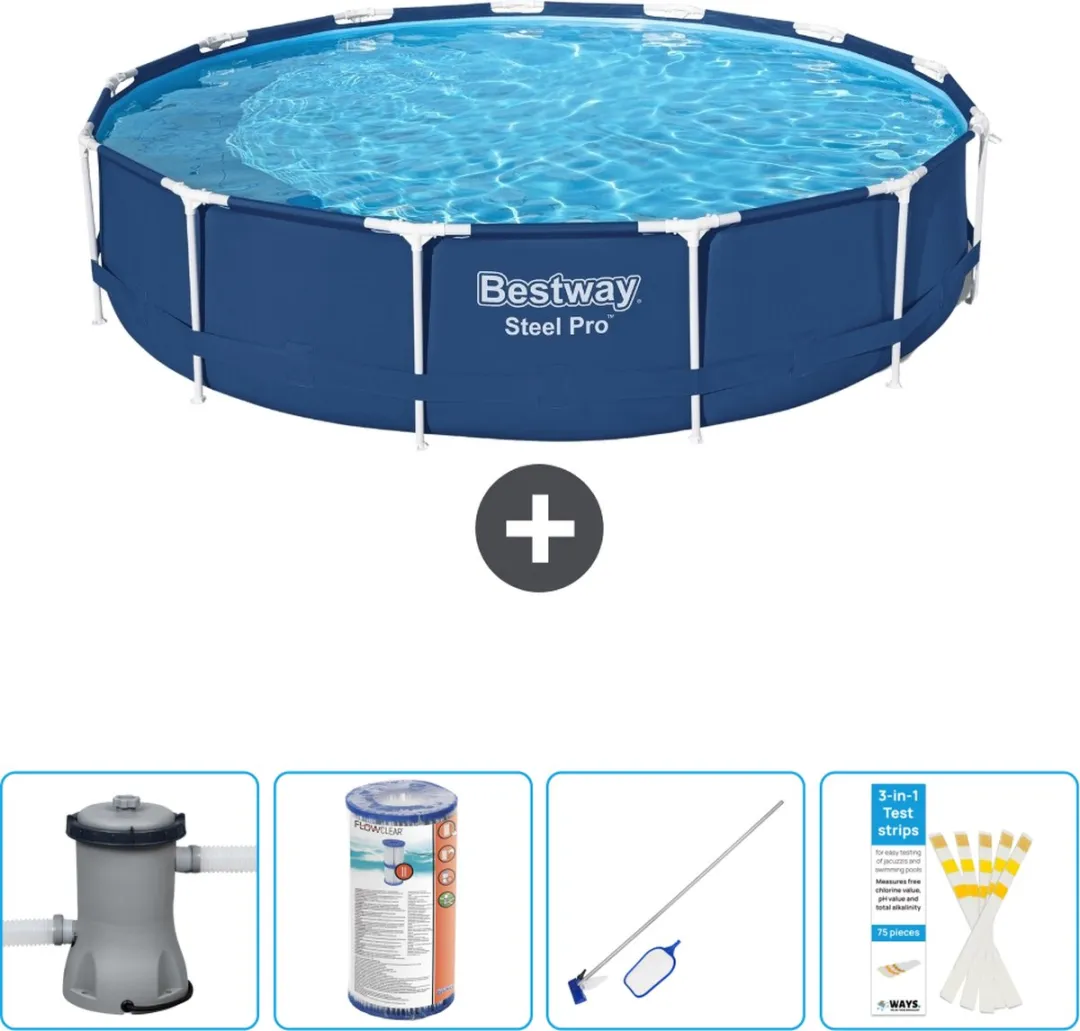 Bestway Steel Pro Zwembad 396x84cm