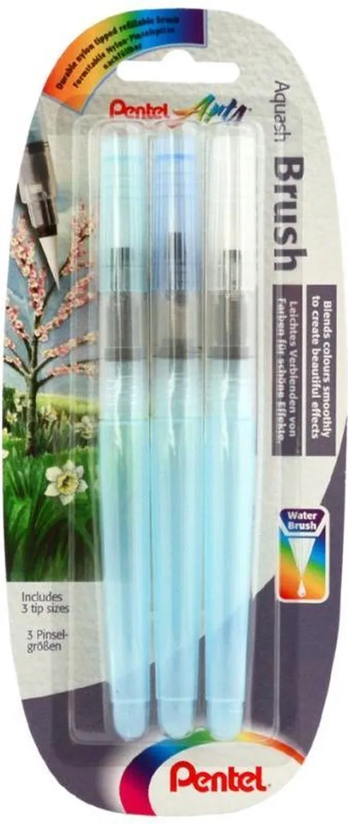 Pentel Aquash Brush XFRH/3-BFM