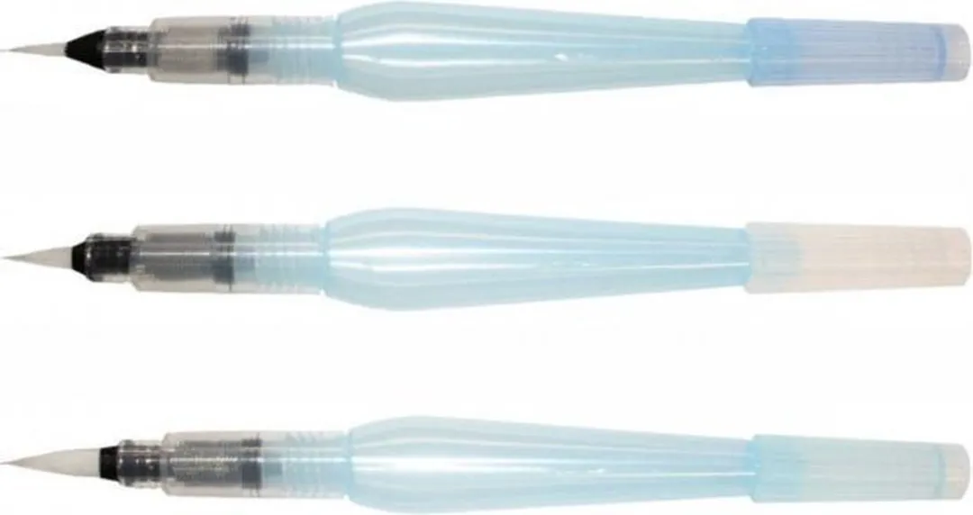 Pentel Aquash Brush XFRH/3-BFM - 3 Stuks