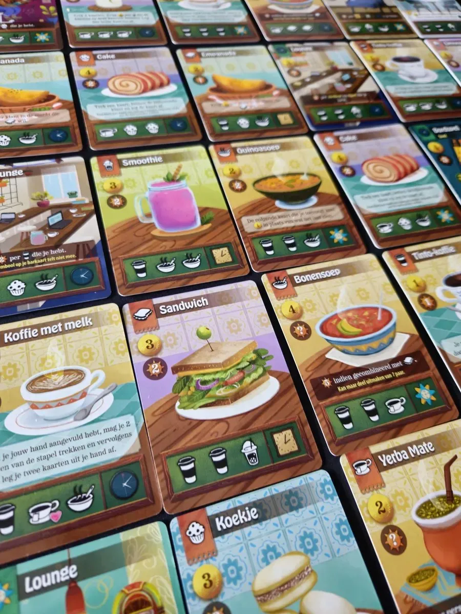Happy Meeple Café Baras Bordspel - 1-4 Spelers