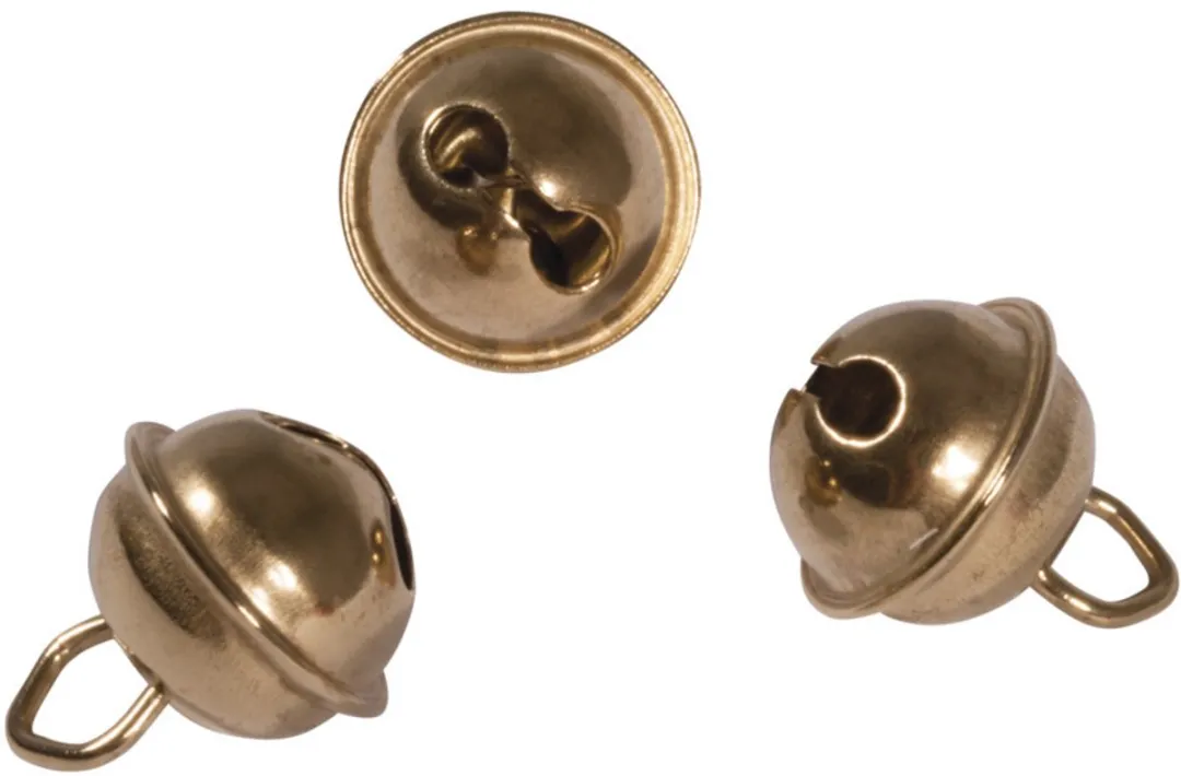 Rayher Metal Belletjes 11mm - 40 Stuks - Goud