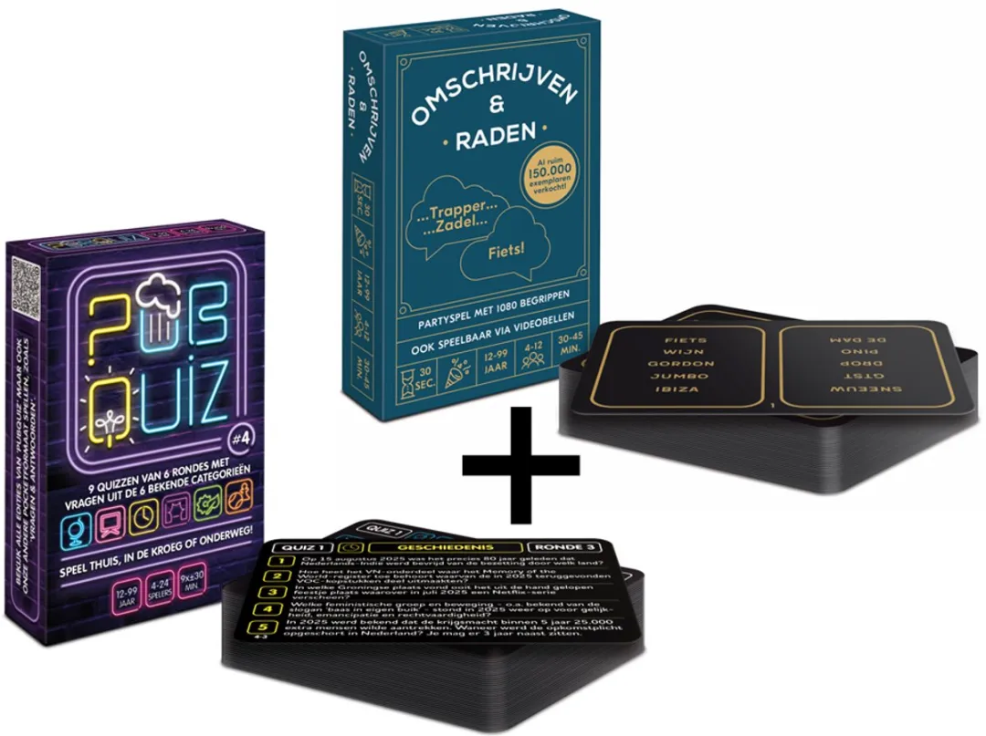 Combi-Deal Pubquiz #4 & Omschrijven & Raden