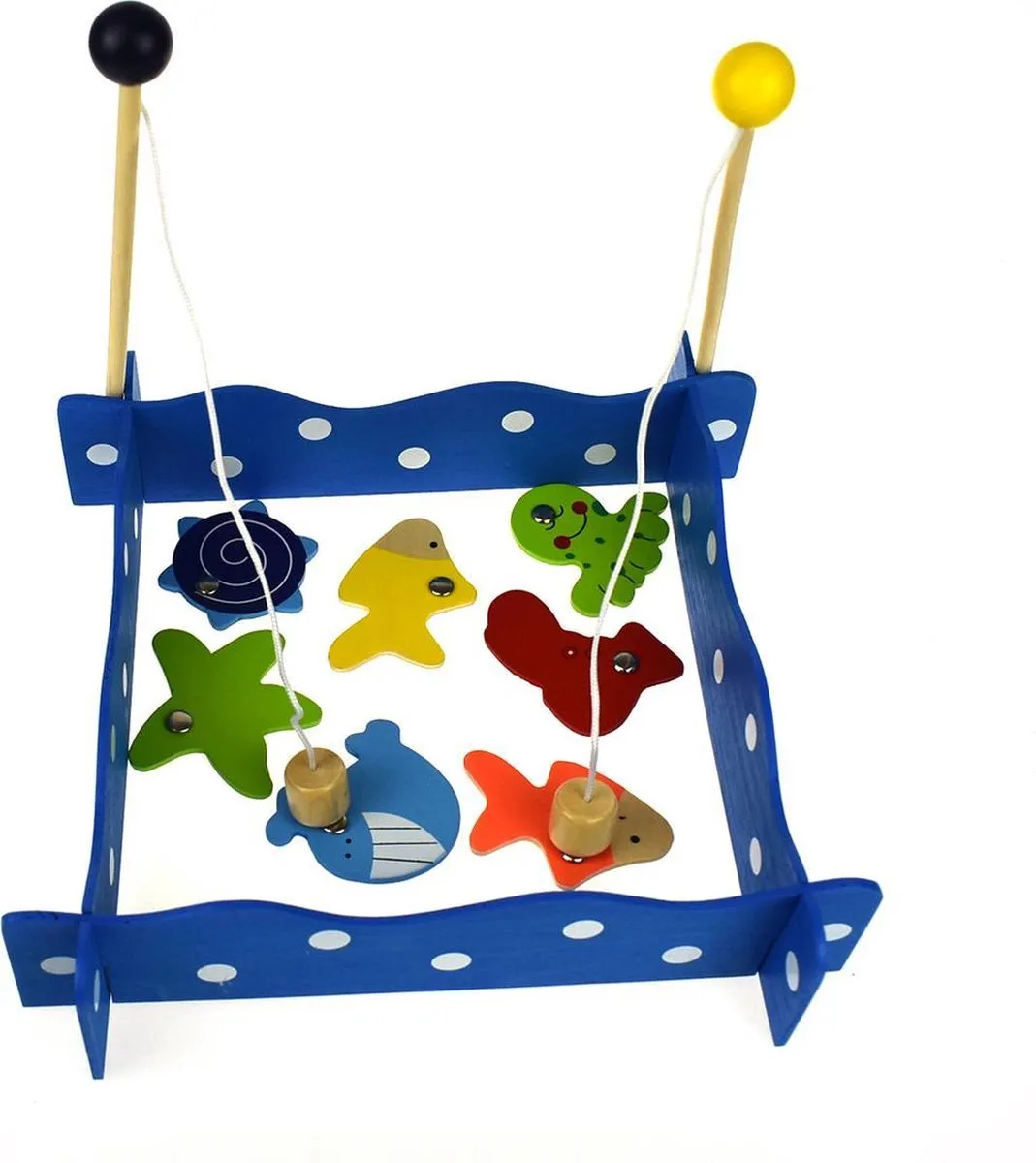 Simply For Kids Houten Hengelspel Met Visjes - 8717278834108