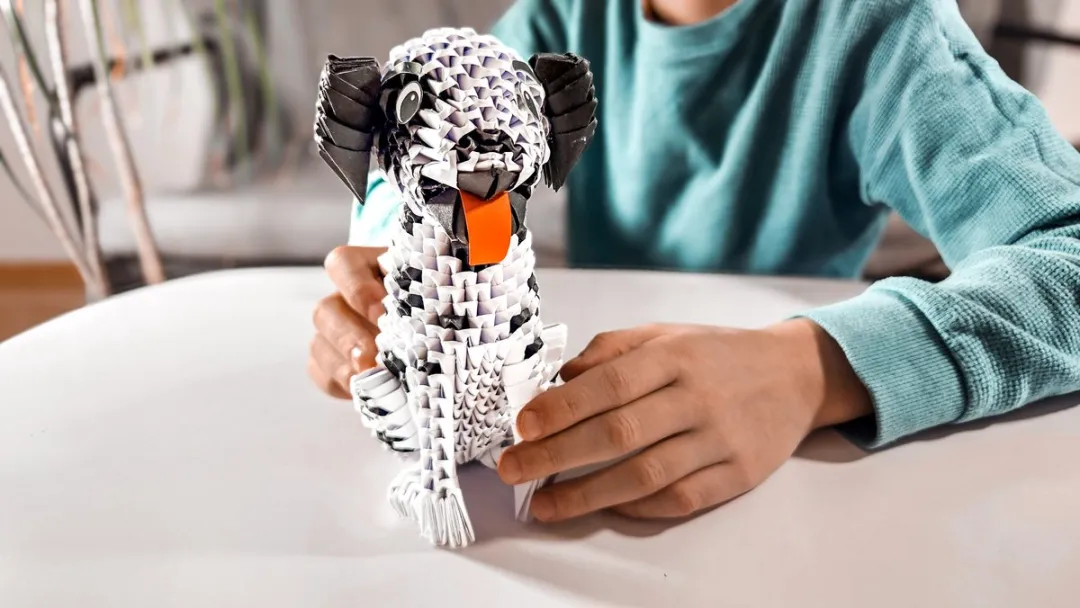 Alexander Toys 3D Origami Hond Dalmatiër - 1 Stuk