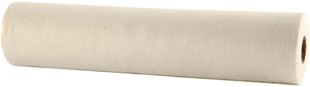 Creativ Company Hobbyvilt Rol 5m - Crème