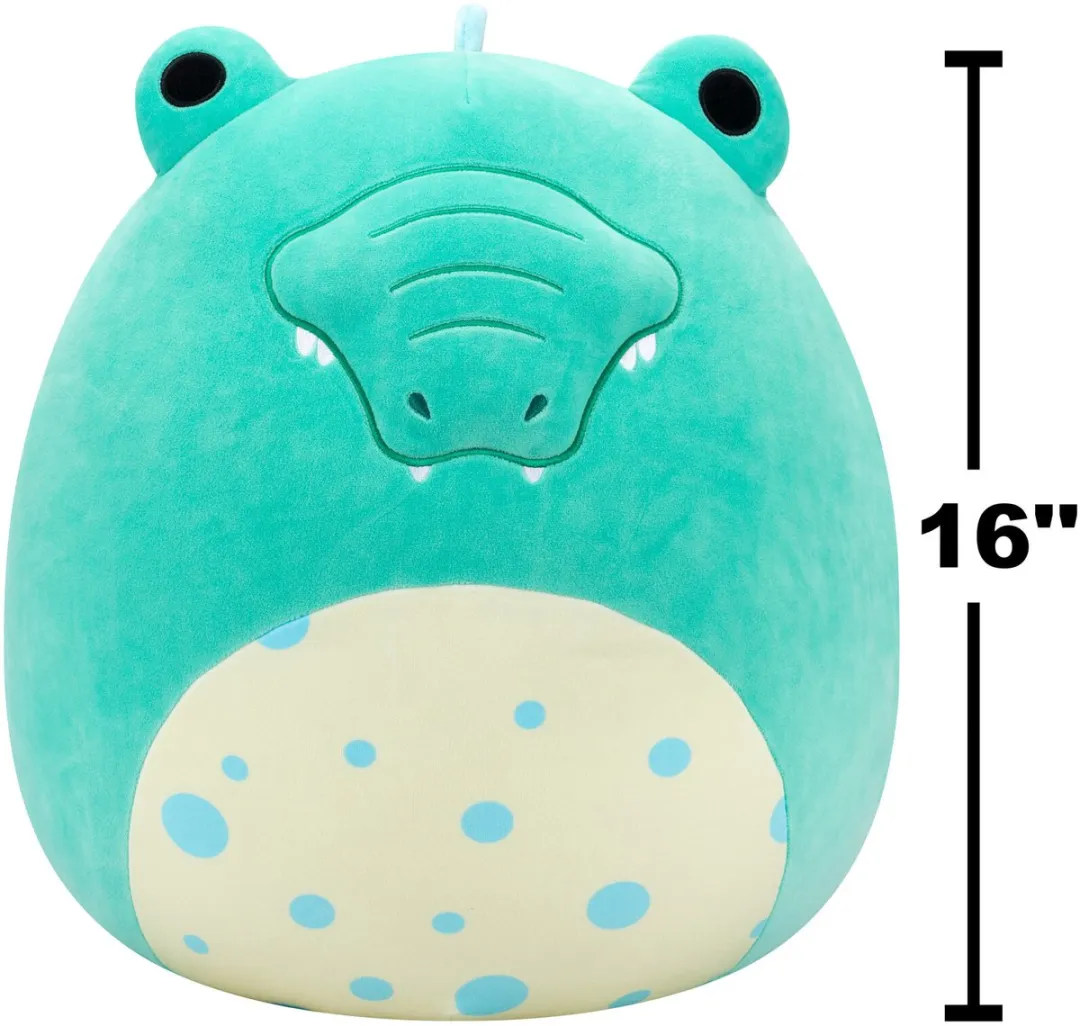 Squishmallows Tortuga Teal Alligator Pluche 40cm