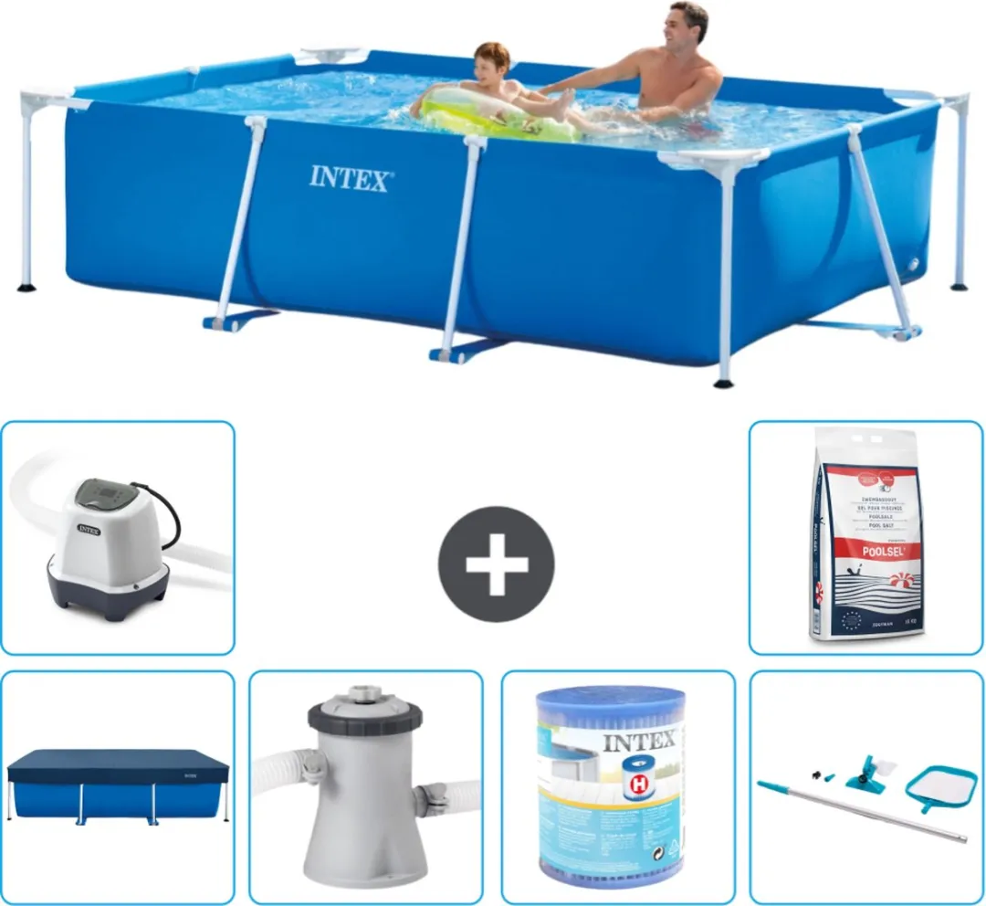 Intex Rechthoekig Frame Zwembad 260x160cm