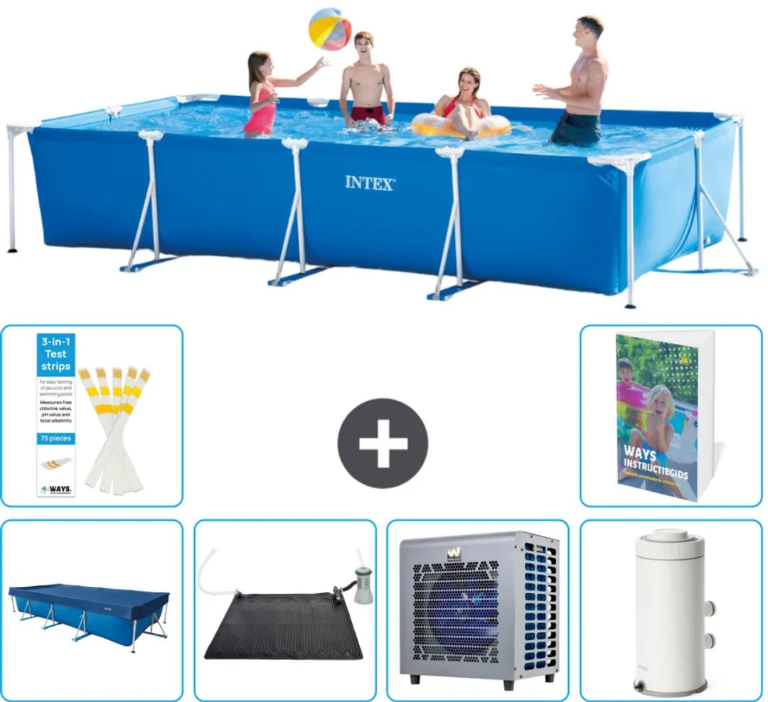 Intex Rechthoekig Frame Zwembad 450x220x84cm