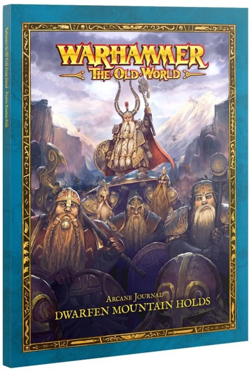 Games Workshop Arcane Journal Dwarfen Mountain Holds