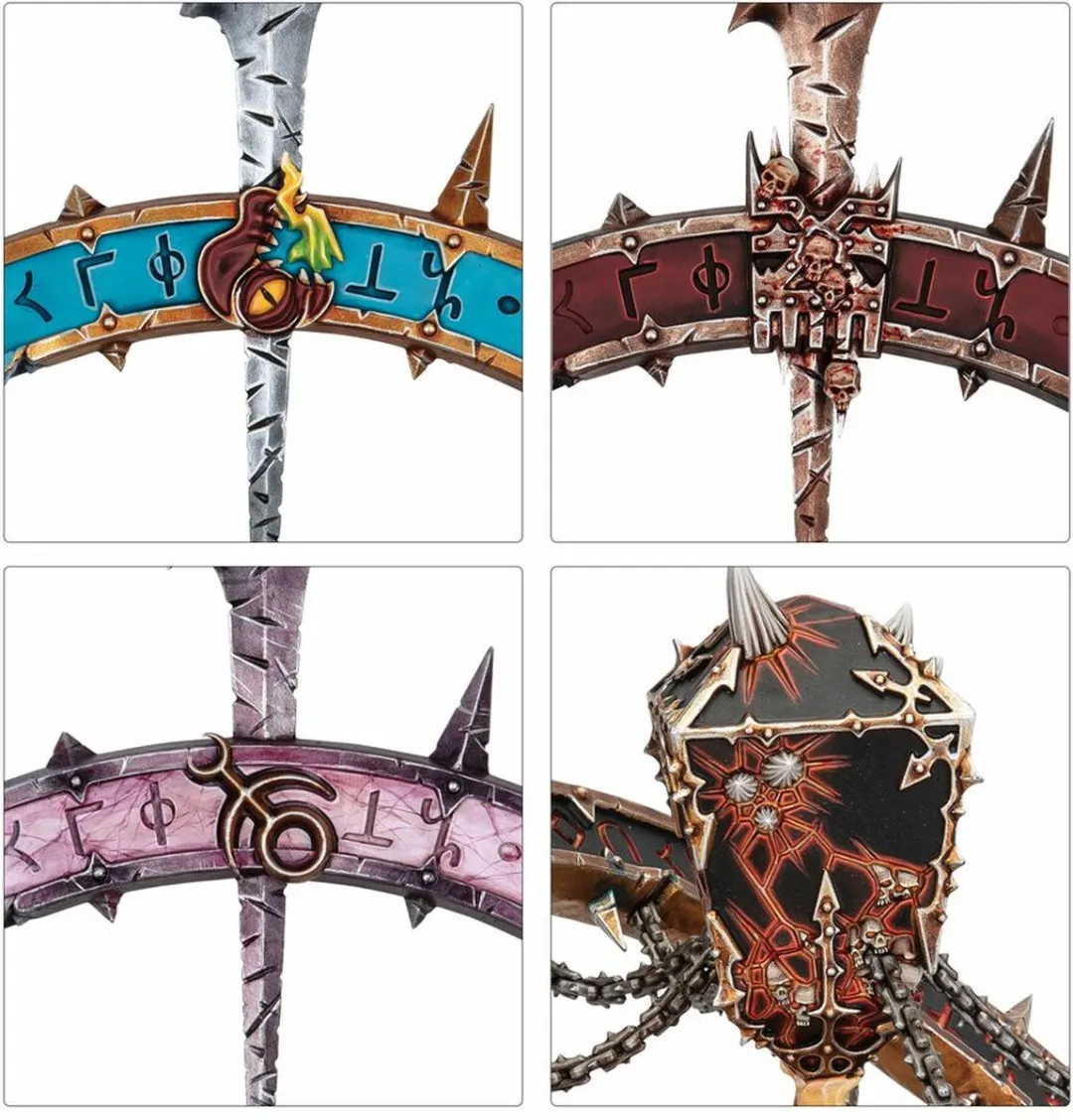 Games Workshop Slaves to Darkness Nexus Chaotica - 23 Onderdelen