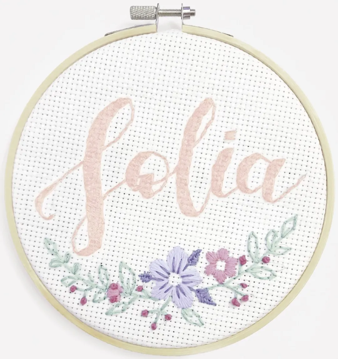 Folia Houten Borduurframe Set - Ø10cm & Ø15cm