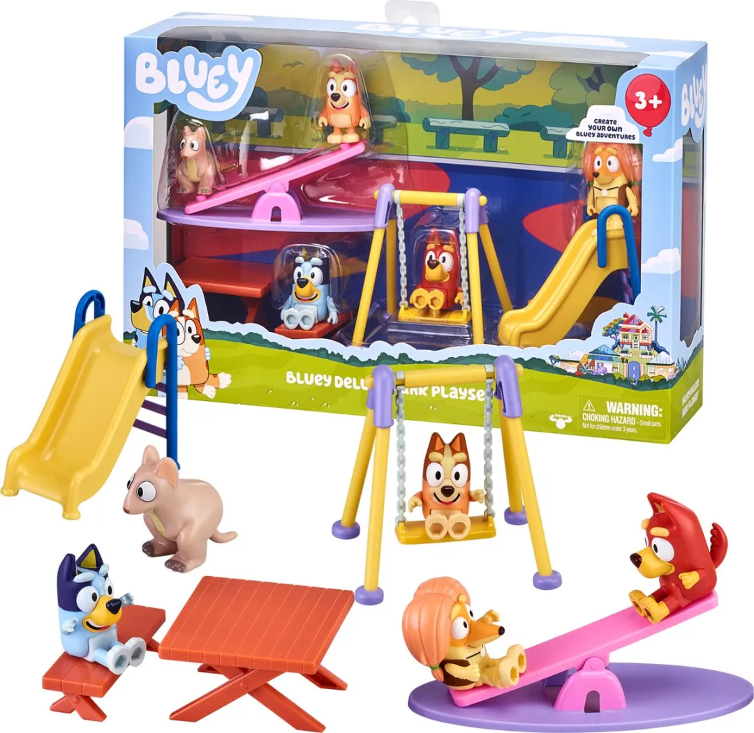 Moose Toys Bluey Deluxe Speelset Multikleur