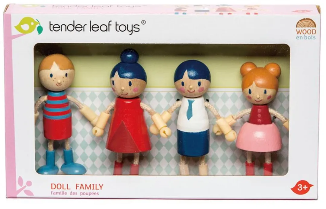 Tender Leaf Toys Poppenfamilie Multicolor - afbeelding 6 van 6